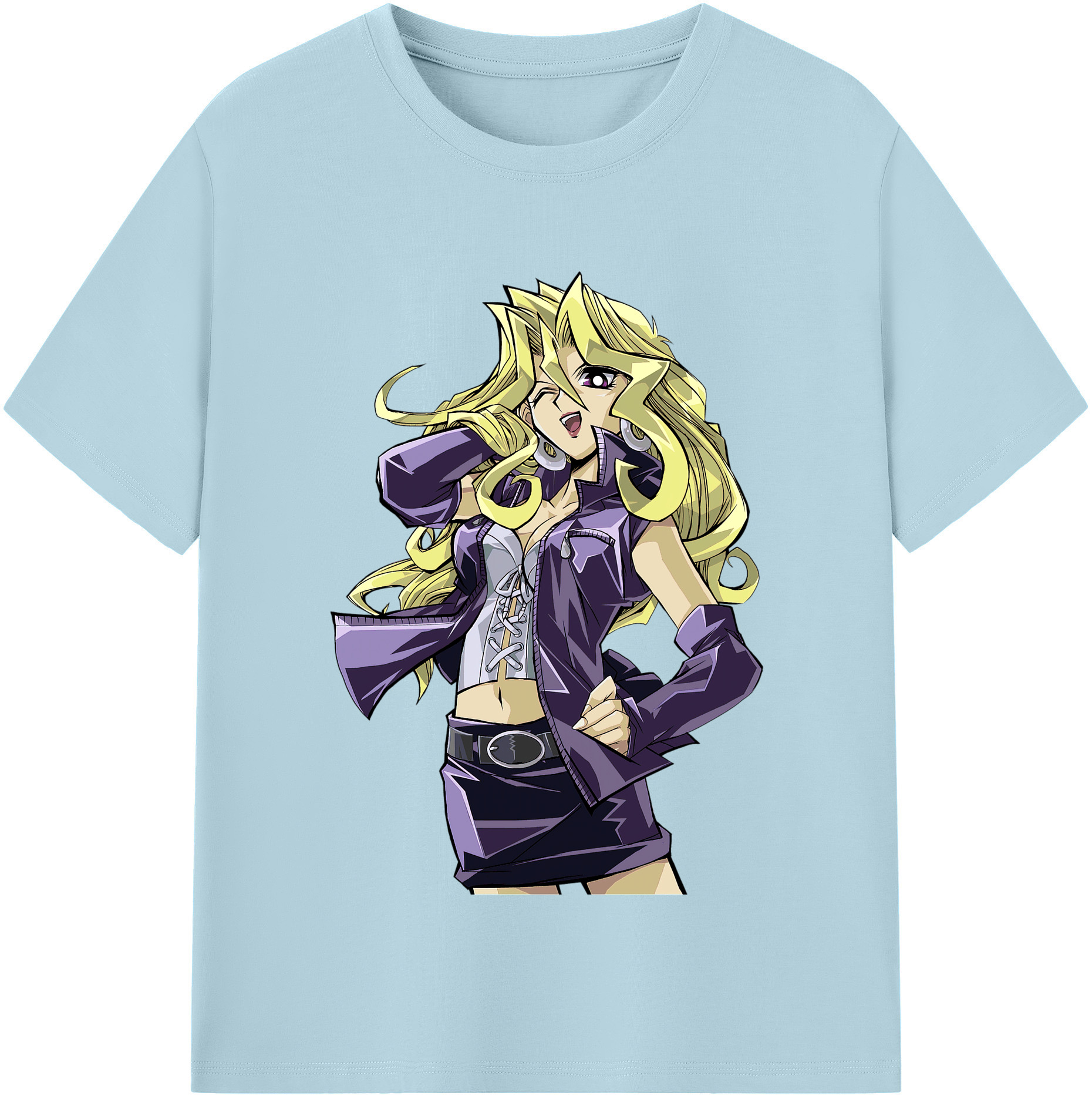 （画像用） 遊☆戯☆王 Yu-Gi-Oh! 綿100％半袖Tシャツ（フロントプリント）